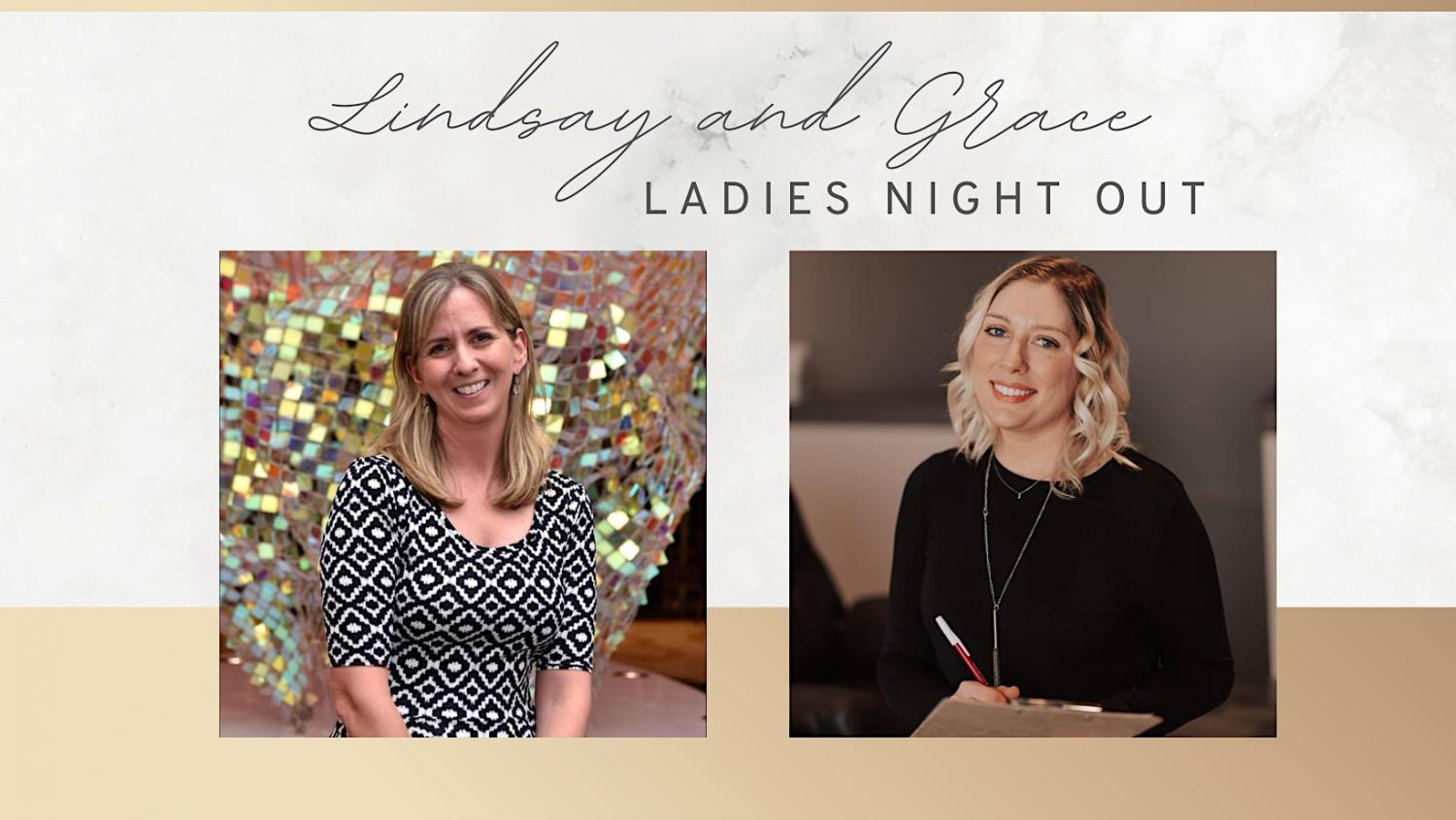 Lindsay and Grace host Ladies Night Out!
Sat Oct 22, 2:00 PM - Sat Oct 22, 4:00 PM
in 2 days