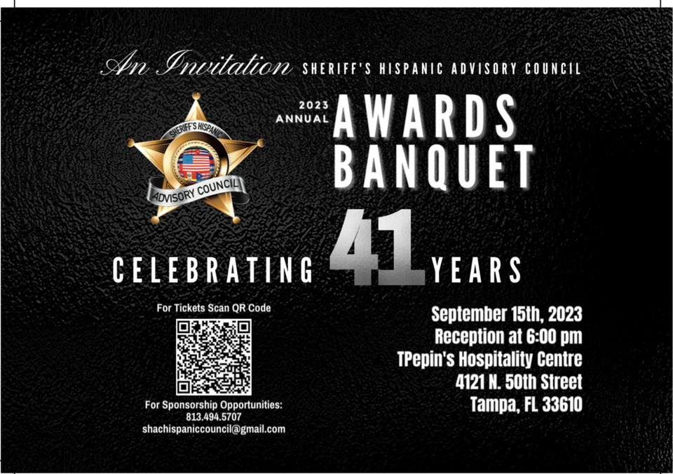 Sheriff's Hispanic Advisory Council 2023 Banquet