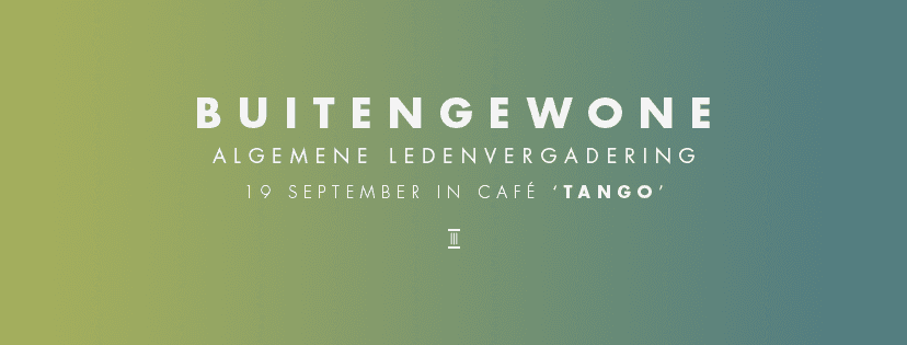 Buitengewone Algemene Ledenvergadering