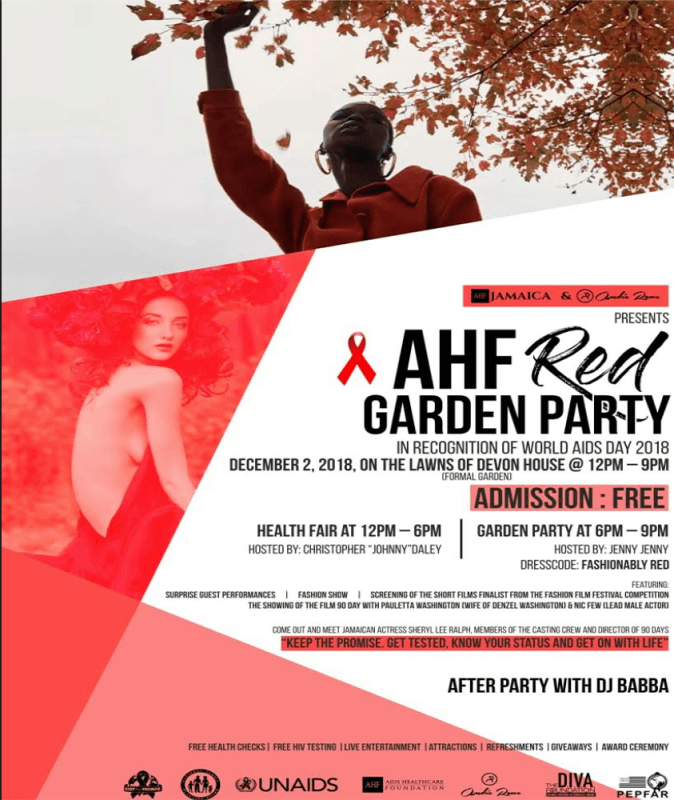 AHF Red Garden Party