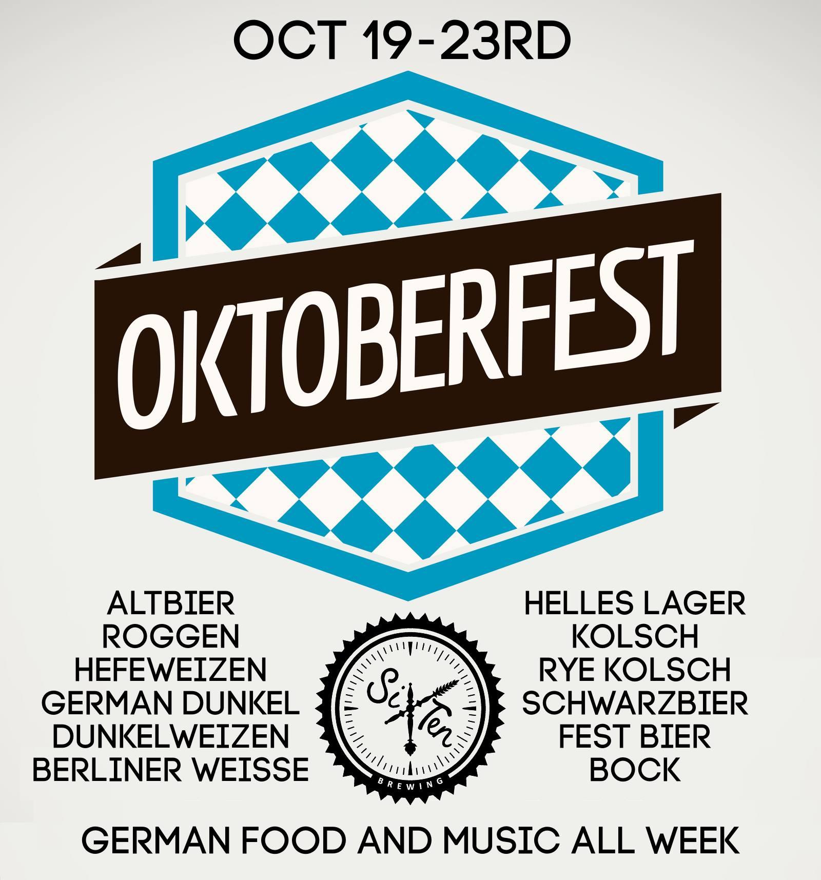 Oktoberfest at Six Ten Brewing
Wed Oct 19, 3:00 PM - Sun Oct 23, 9:00 PM