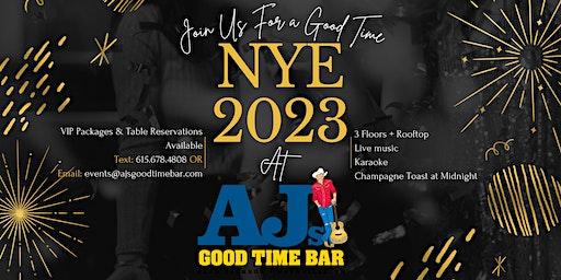 New Year's Eve at Alan Jackson's; AJ's Good Time Bar on Broadway