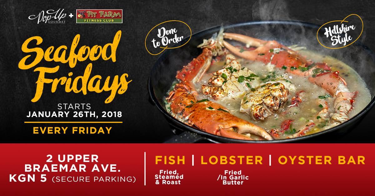 Pop-Up Gourmet : Seafood Fridays