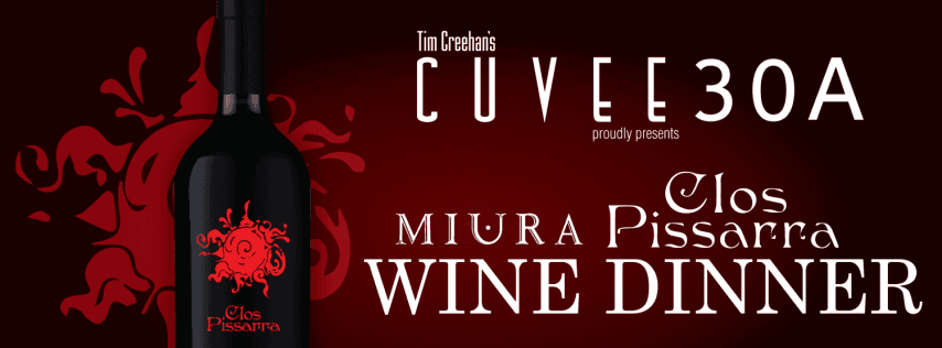 Miura Clos Pissarra Wine Dinner