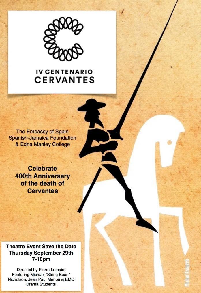 Celebrating the 400th anniversary of the death of Spanish writer