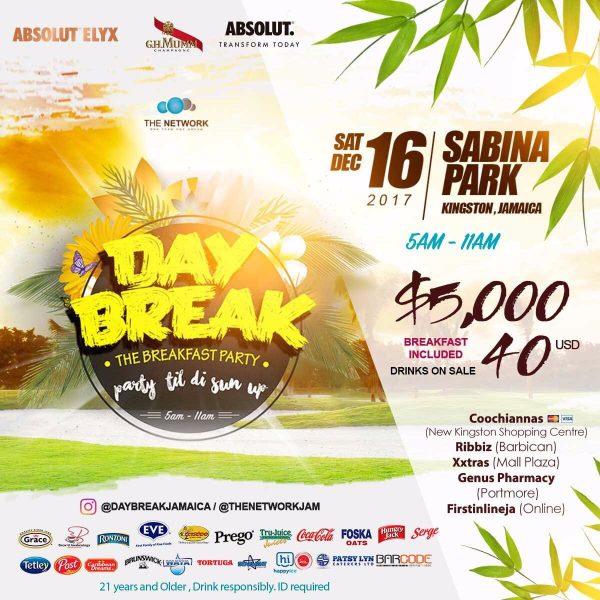 DAYBREAK BREAKFAST PARTY