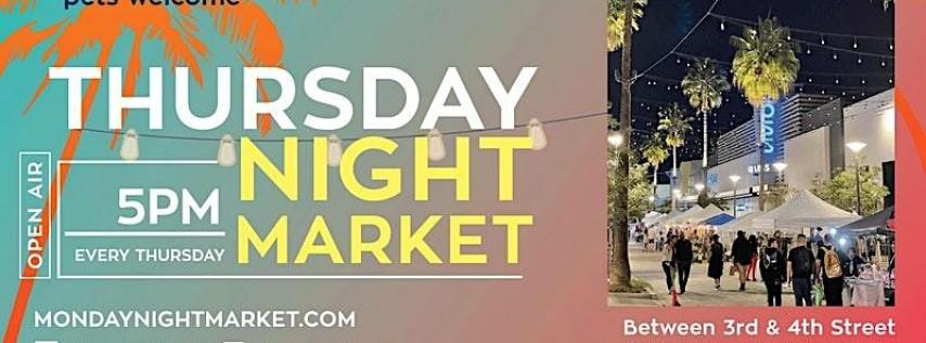 Thursday night market - under the stars
