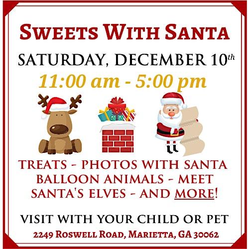 Pictures with Santa - Children & Pets Welcome!
Sat Dec 10, 11:00 AM - Sat Dec 10, 5:00 PM
in 53 days