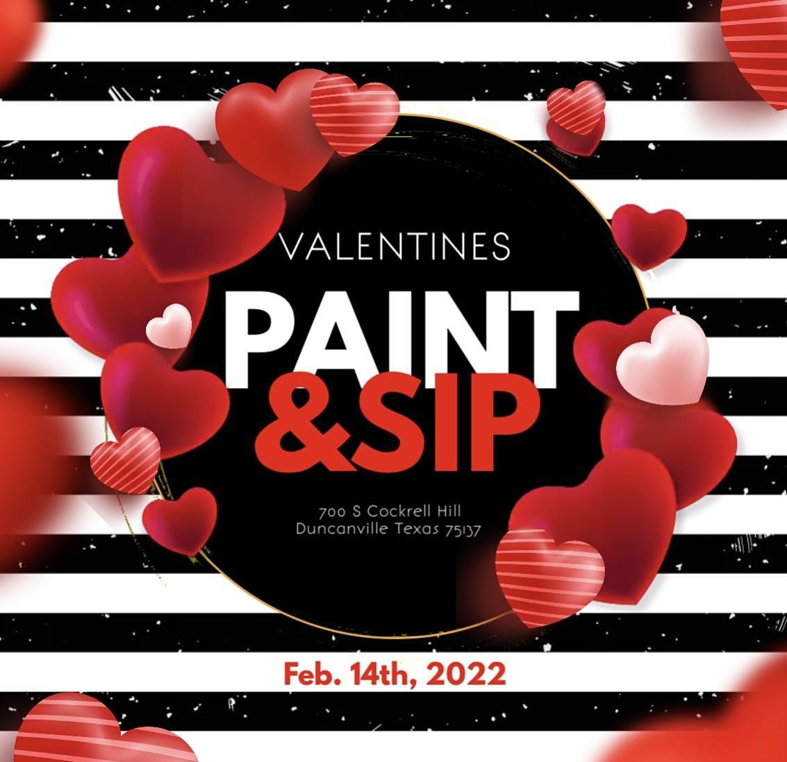 Valentines Paint & Sip