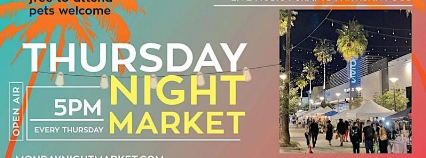 Thursday night market - under the stars