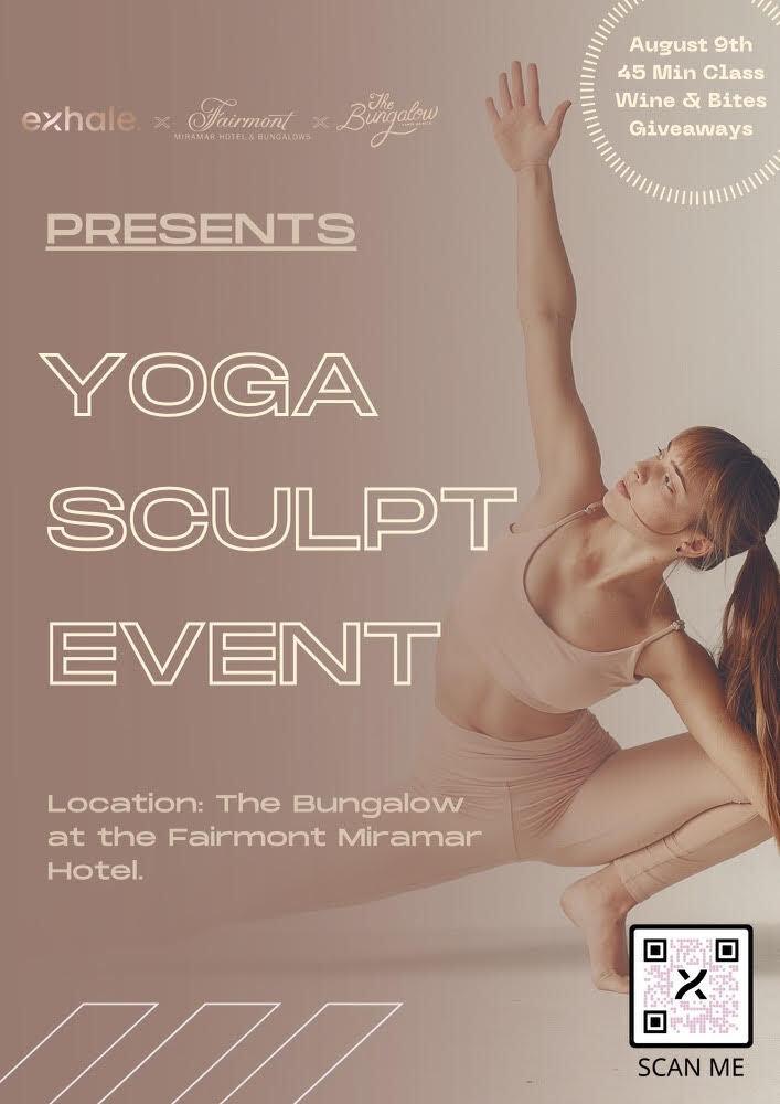 exhale spa Launches Yoga Sculpt Class w/ Bala Weights in Santa Monica