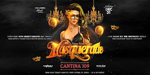 New Year's Eve Masquerade Party  •  Countdown at Cantina 109