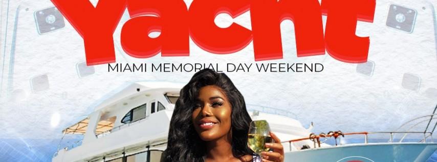 ROCK THE YACHT MIAMI 2022 MEMORIAL DAY WEEKEND ANNUAL ALL WHITE YACHT PARTY