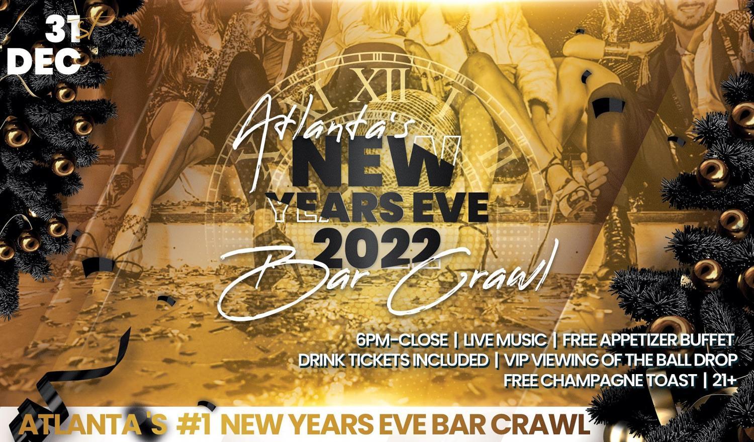 Atlanta NYE Bar Crawl