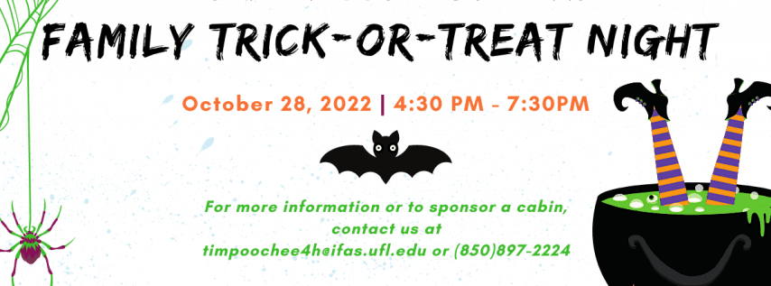 3rd Annual Timpoochee Family Trick or Treat Night