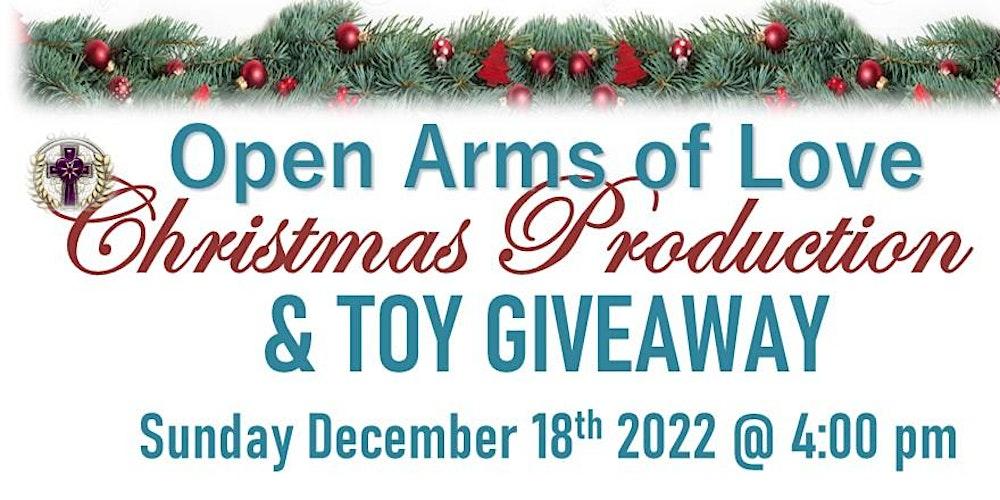 Open Arms of Love Christmas Giveaway