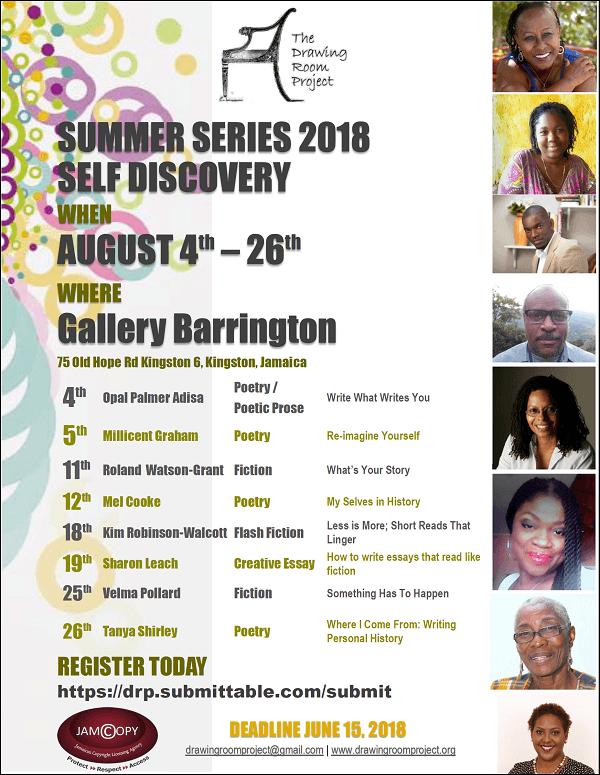 The Drawing Room Project's Summer Series 2018