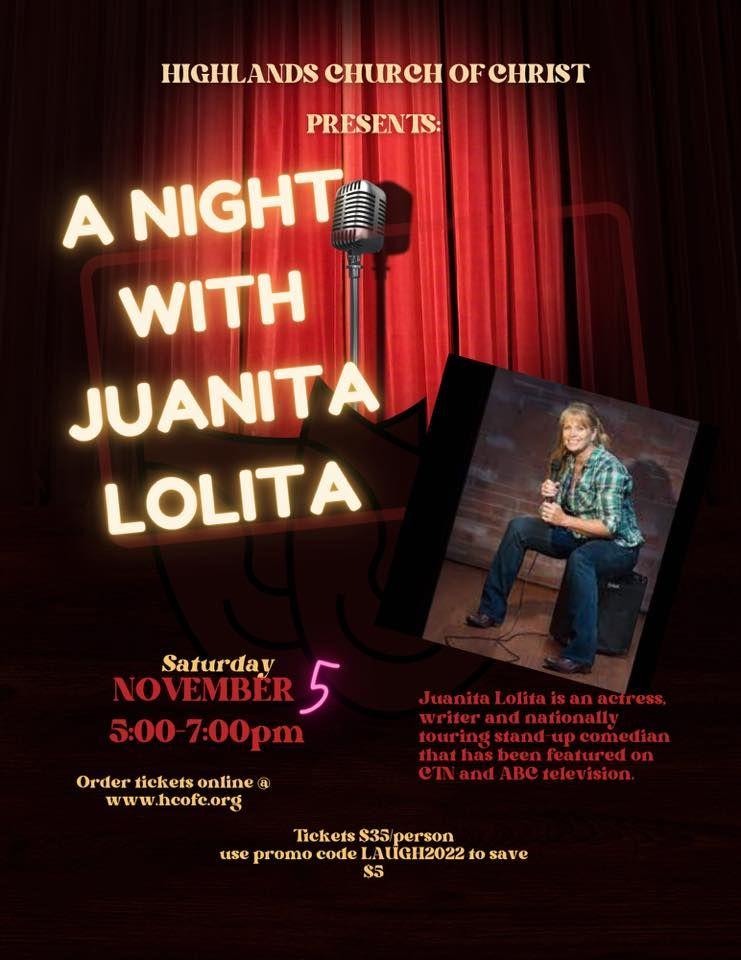 A Night of Comedy With Juanita Lolita