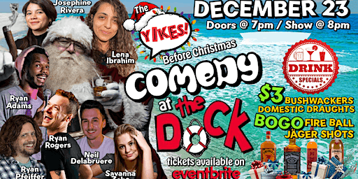 YIKES Comedy @ The Dock Pensacola Beach