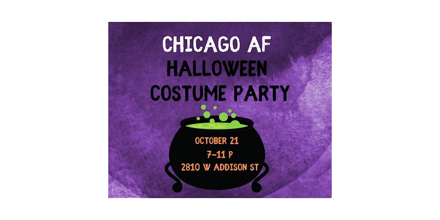 Chicago AF Halloween Costume Party
Fri Oct 21, 7:00 PM - Fri Oct 21, 11:00 PM