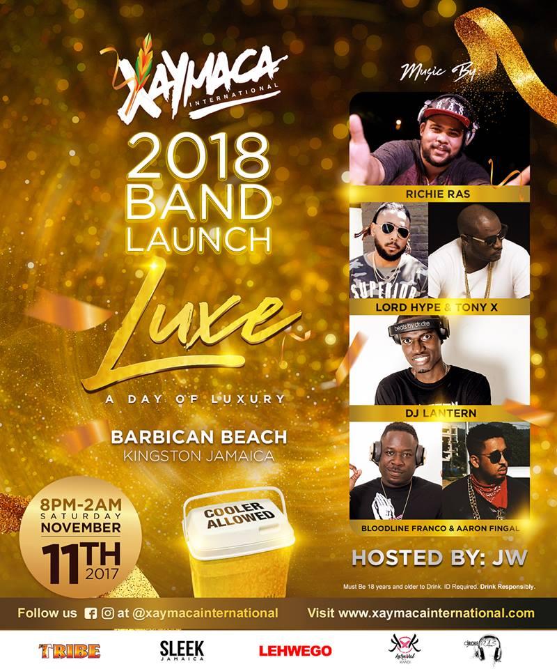 Xaymaca International: Band Launch