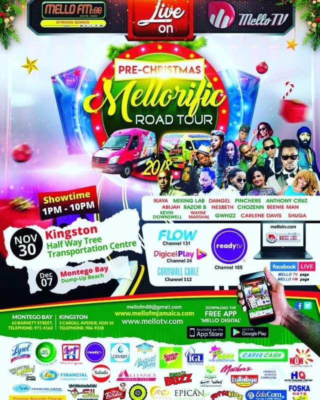 Pre-Christmas Mellorific Road Tour