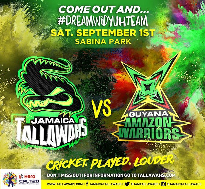 Jamaica Tallawah Vs. Guyana Amazon Warriors