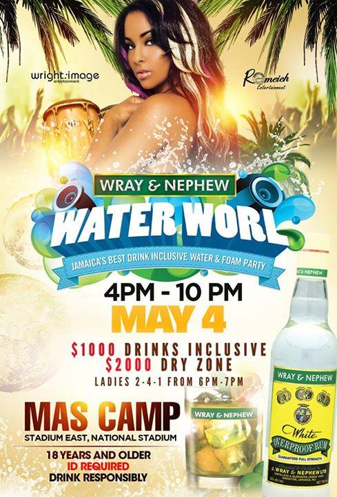 WRAY & NEPHEW WATER WORL