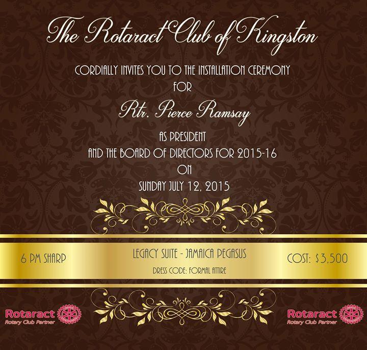 Installation Ceremony