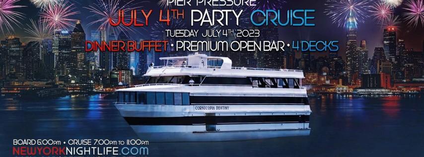 New York 4th of July Fireworks Party Cruise