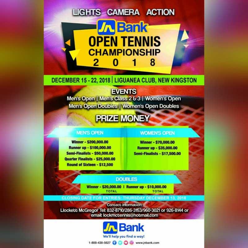 JN Open Tennis Championship 2018