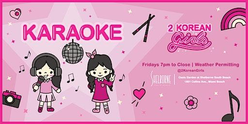 2 Korean Girls Karaoke Night!