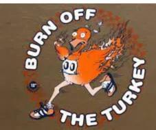 Burn off the Turkey Black Friday 5k race and 1 mile fun run