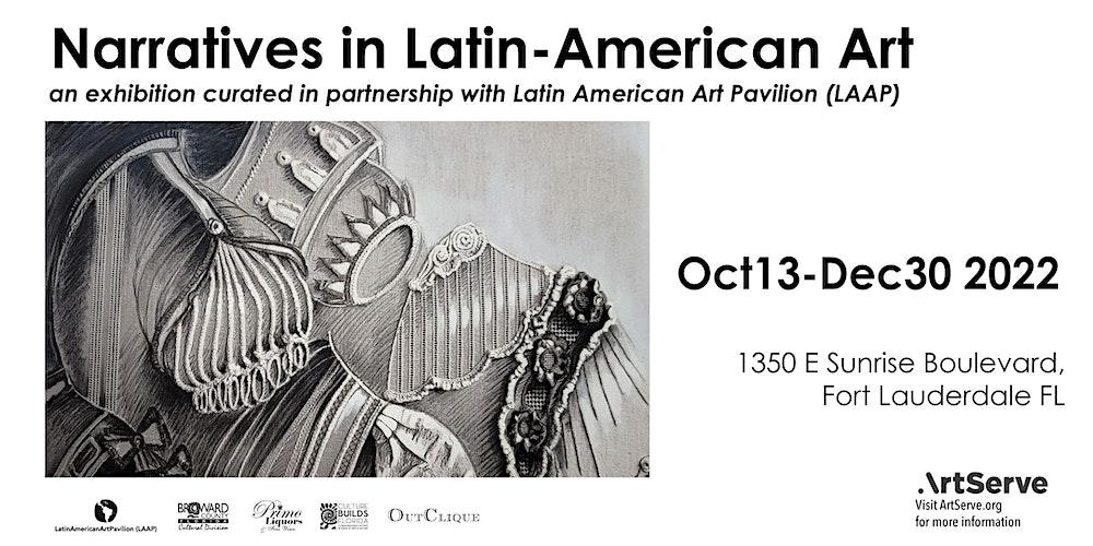 FREE!  Hispanic Heritage--ArtServe Narratives in Latin-American Art Exhibit