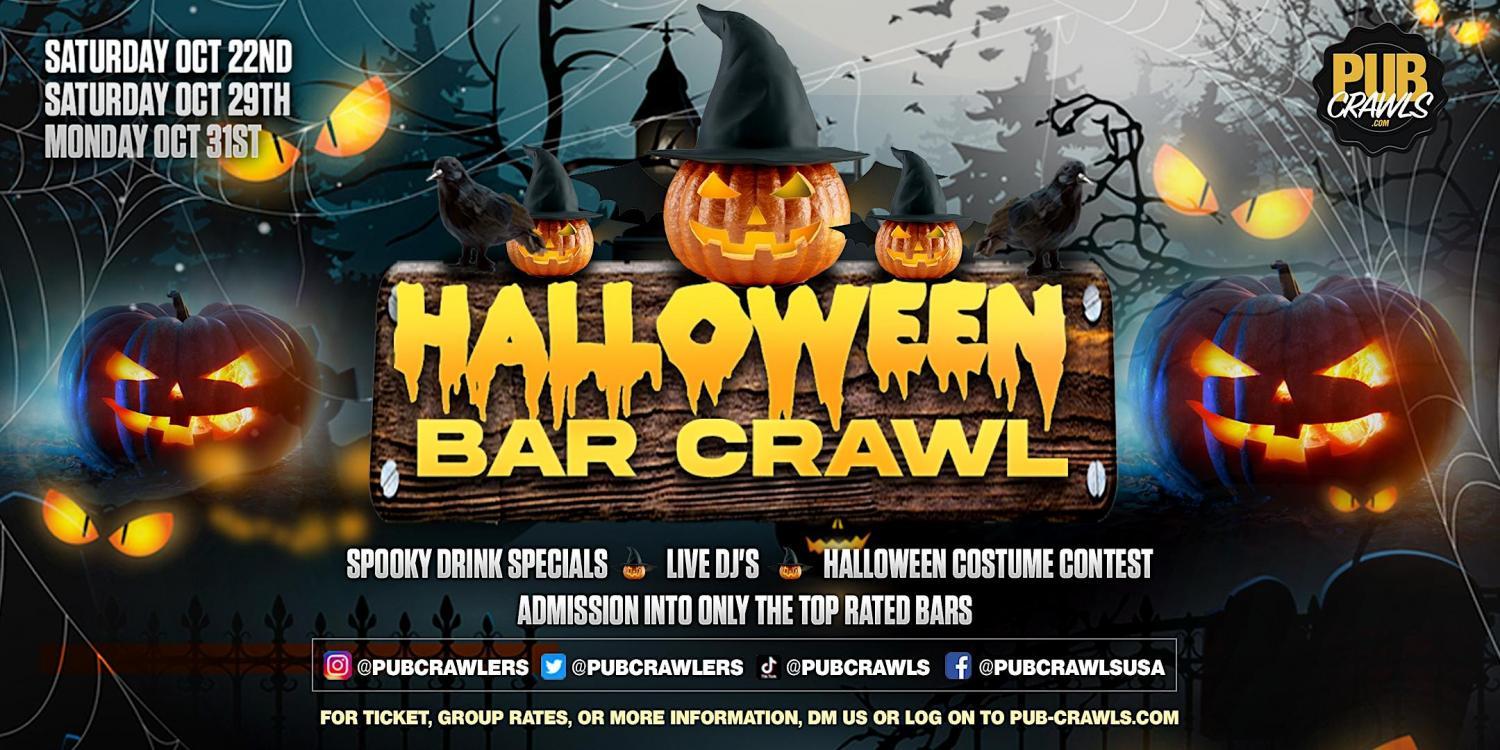 Dallas Halloweekend Hangover Bar Crawl
Sat Oct 29, 1:00 PM - Sat Oct 29, 8:00 PM
in 8 days