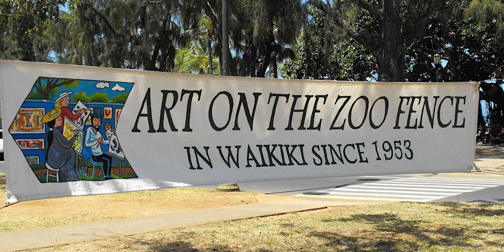 Art Show! Art on the Zoo Fence