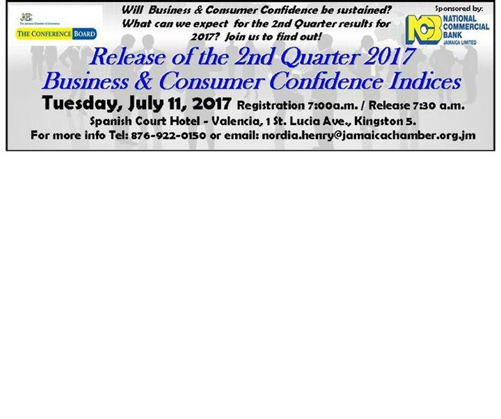 2017 Business & Consumer Confidence Indices Release-2nd Quarter