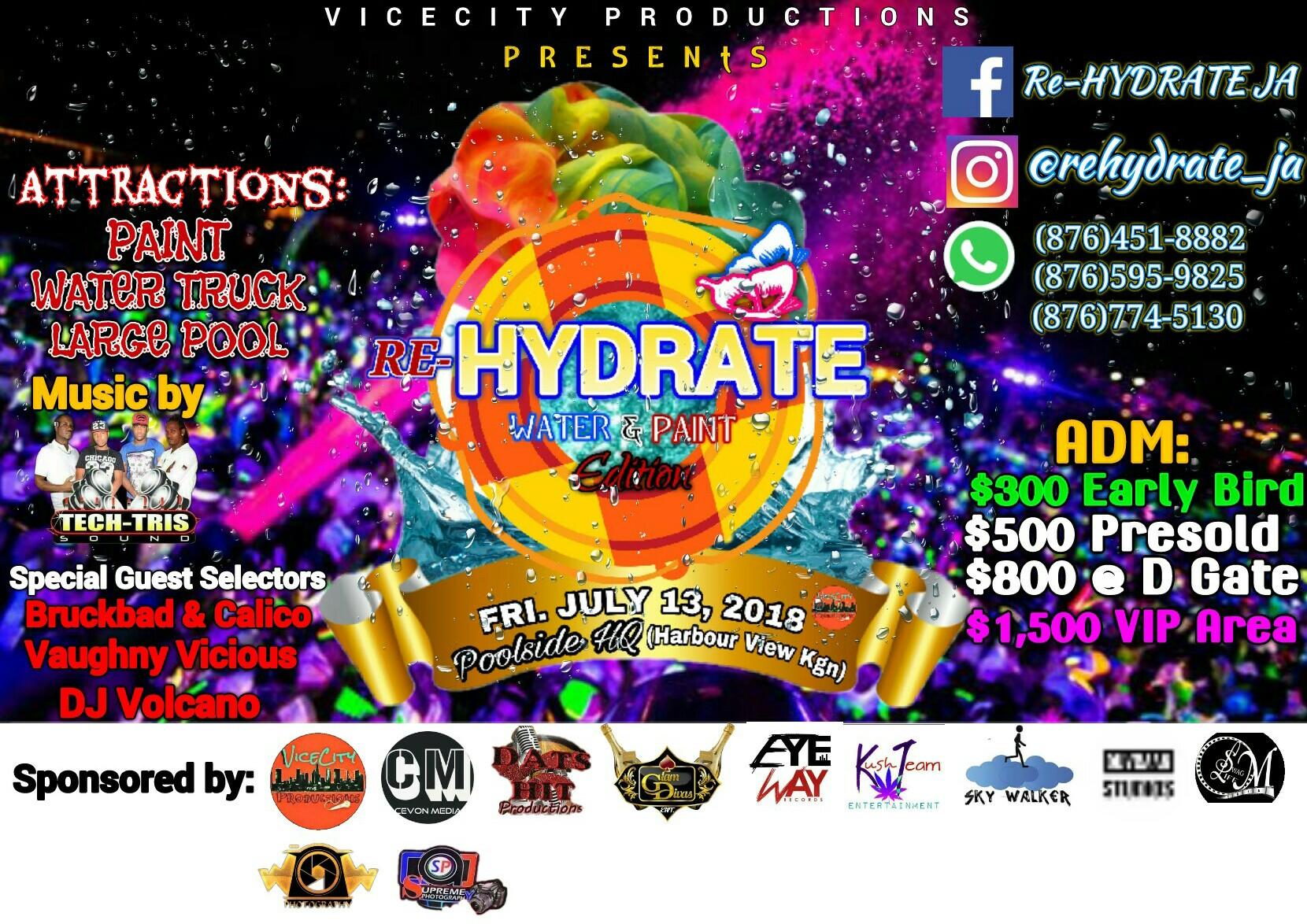 Re-Hydrate: Water & Paint Edition