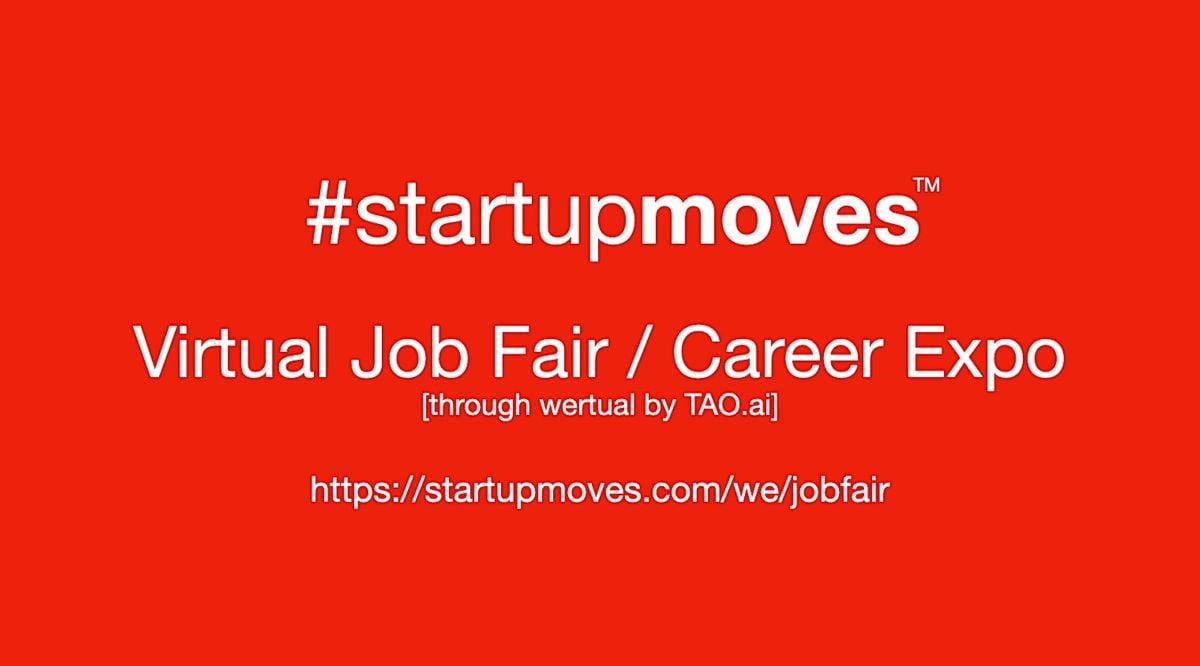 #StartupMoves Virtual Job Fair / Career Expo #Startup #Founder #Lakeland