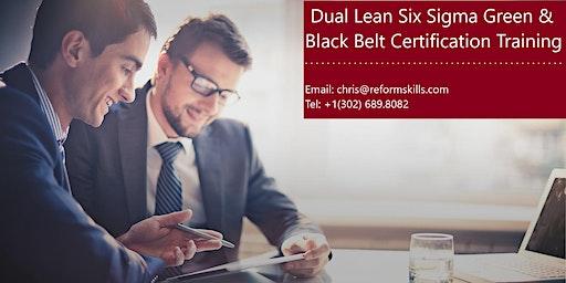 Dual Lean Six Sigma Green & Black Belt Certificat Training in Wichita, KS