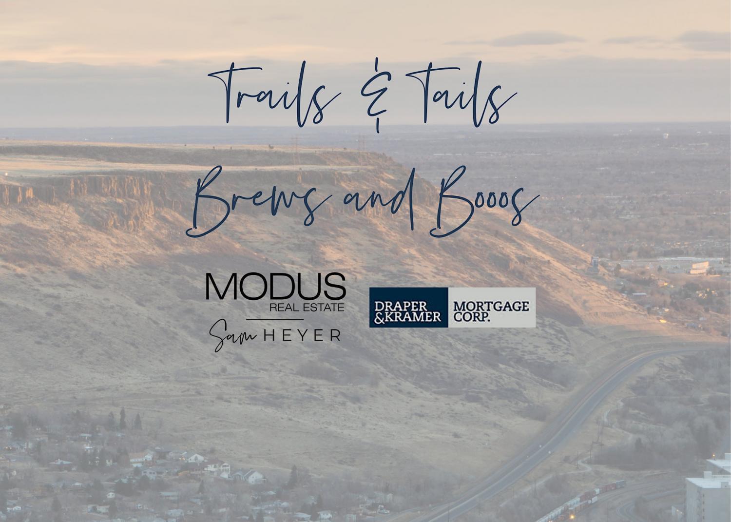 Trails & Tails - Brews & Booos
Sat Oct 15, 11:00 AM - Sat Oct 15, 1:00 PM