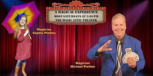 The Magic Attic Theater presents Magicians Michael   & Sophia Platten