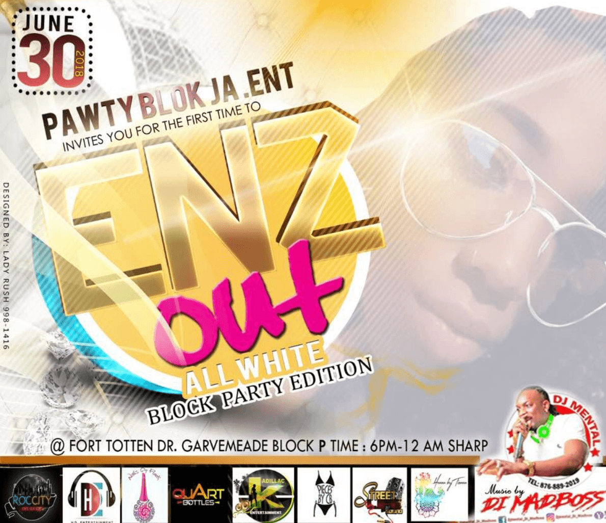 Endz Out: All White Block Party