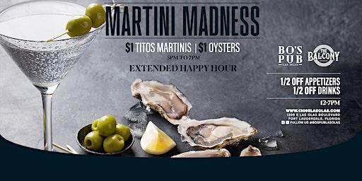Martini Madness at Bo's Pub on Las Olas in Fort Lauderdale