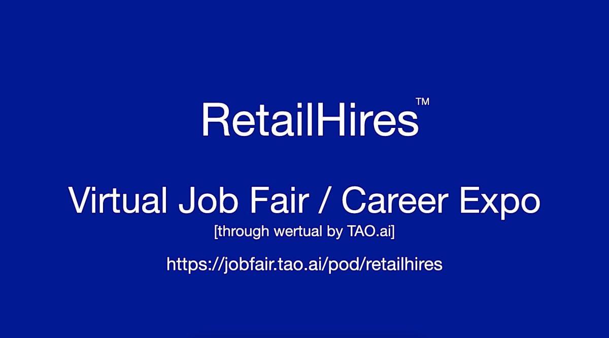 #RetailHires Virtual Job Fair / Career Expo Event #Lakeland