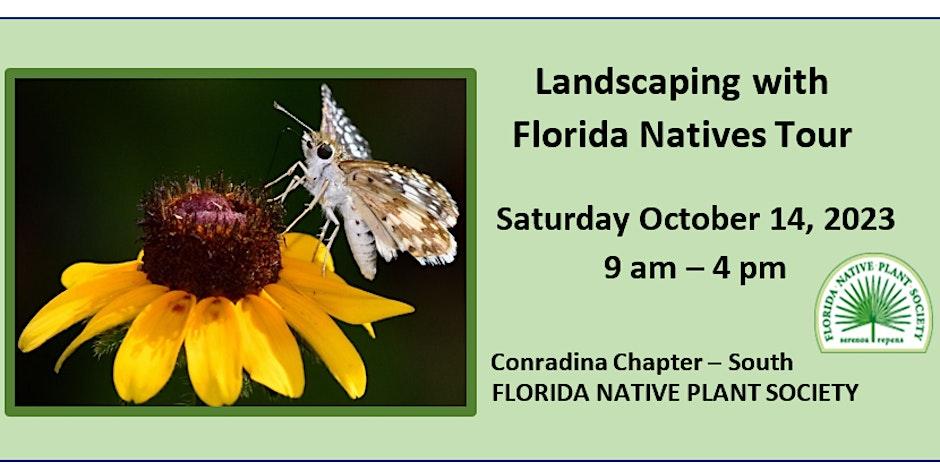 14th Annual Landscaping with Florida Natives Tour
