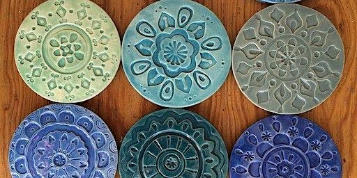 Stamped Mandala Coaster & Trivets at OBC Wine Project