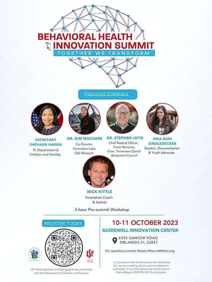 LSF 3rd Annual Behavioral Health Innovation Summit