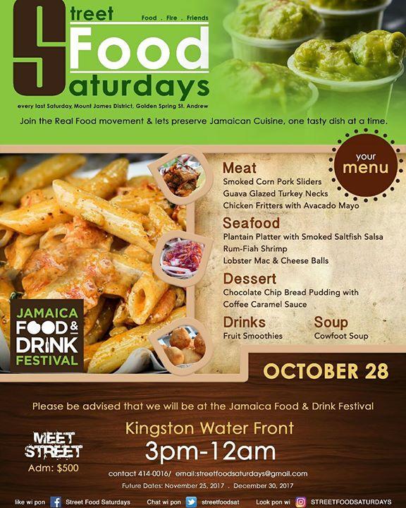 Street Food Saturdays Road Side Picnic @ Jamaica Food and Drink Festival