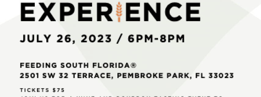 Feeding South Florida to Host “Wine and Bourbon Experience”